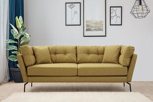 3 vietų sofa Mapa - Greenish Yellow цена и информация | Диваны | hansapost.ee