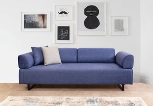 3 vietų sofa-lova Infinity with Side Table - Blue цена и информация | Диваны | hansapost.ee