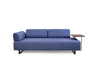 3 vietų sofa-lova Infinity with Side Table - Blue цена и информация | Диваны | hansapost.ee