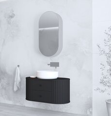 Vannitoa kapp Halmar Venezia Su, must price and information | Bathroom cabinets | hansapost.ee