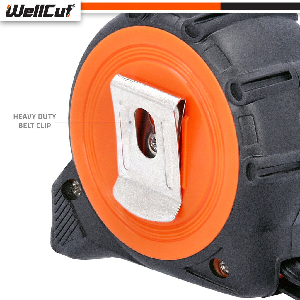 Mõõdulint Magnetic WellCut WC-MT525 цена и информация | Käsitööriistad | hansapost.ee