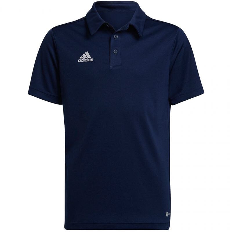 Polo laste T-särk Adidas Entrada 22 H57493, tumesinine hind ja info | Jalgpalli varustus ja riided | hansapost.ee