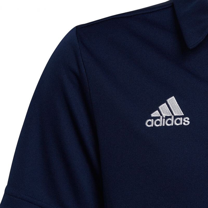 Polo laste T-särk Adidas Entrada 22 H57493, tumesinine hind ja info | Jalgpalli varustus ja riided | hansapost.ee