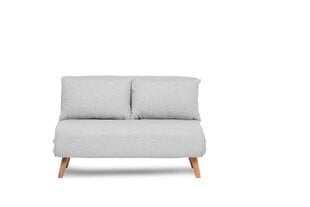 2 vietų sofa-lova Folde 2-Seater - Teddy Fabric - Grey цена и информация | Диваны | hansapost.ee