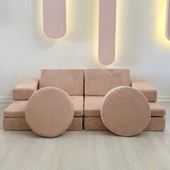 Diivanvoodi Asir Puzzle, roosa price and information | Sofa beds and sofas | hansapost.ee