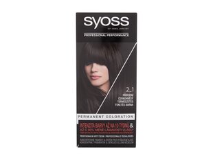 Juuksevärv Syoss Permanent Coloration Hair Color 2_1, 50 ml цена и информация | Краска для волос | hansapost.ee