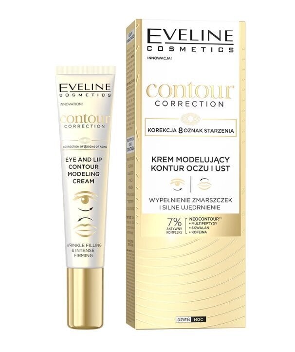 Silmaümbruskreem Eveline Contour Correction, 20 ml hind ja info | Silmakreemid ja seerumid | hansapost.ee