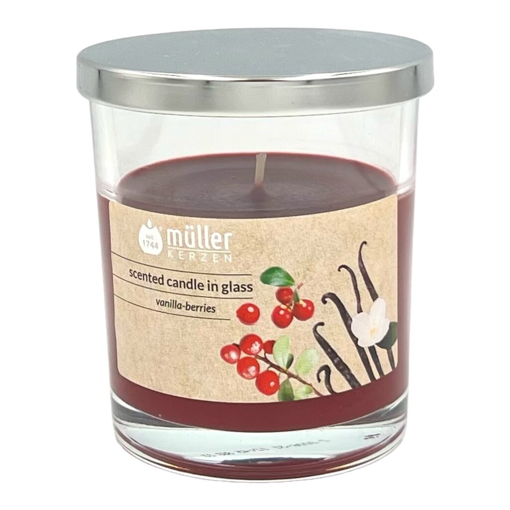 Muller küünal Berries-vanilla, 1 tk. hind ja info | Küünlad, küünlajalad | hansapost.ee