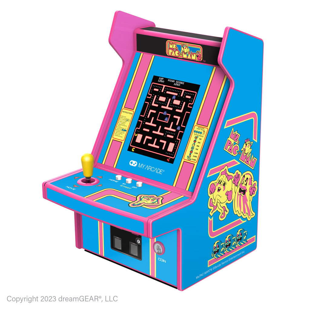 My Arcade Micro Player Ms.Pac-Man hind ja info | Mängukonsoolid | hansapost.ee