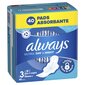 Hügieenisidemed Always Ultra Size 3 Day & Night, 40 tk hind ja info | Tampoonid, hügieenisidemed ja menstruaalanumad | hansapost.ee