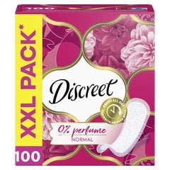 Pesukaitsmed Discreet Normal Multiform, 100 tk hind ja info | Tampoonid, hügieenisidemed ja menstruaalanumad | hansapost.ee