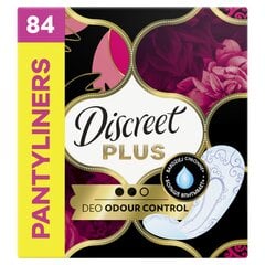 Прокладки гигиенические Discreet Protective Odour Control Plus, 84 шт. цена и информация | Тампоны, гигиенические прокладки для критических дней, ежедневные прокладки | hansapost.ee