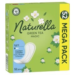 Naturella Light Green Tea Magic гигиенические прокладки, 52 шт. цена и информация | Тампоны, гигиенические прокладки для критических дней, ежедневные прокладки | hansapost.ee