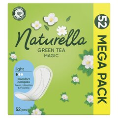 Naturella Light Green Tea Magic гигиенические прокладки, 52 шт. цена и информация | Тампоны, гигиенические прокладки для критических дней, ежедневные прокладки | hansapost.ee