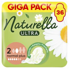 Naturella Ultra Normal Plus Size 2 гигиенические прокладки, 36 шт. цена и информация | Тампоны, гигиенические прокладки для критических дней, ежедневные прокладки | hansapost.ee