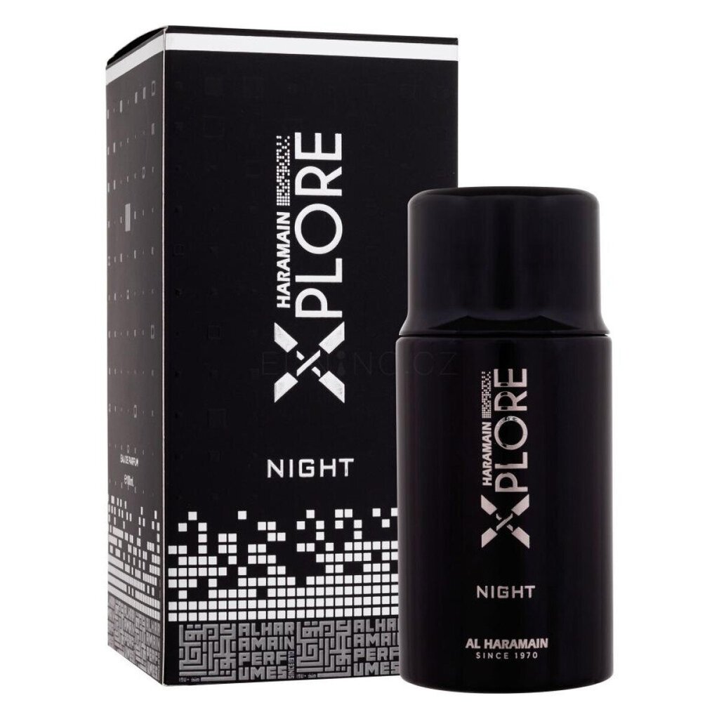 Lõhnavesi Al Haramain Xplore Night EDP meestele/naistele, 100 ml цена и информация | Parfüümid naistele | hansapost.ee