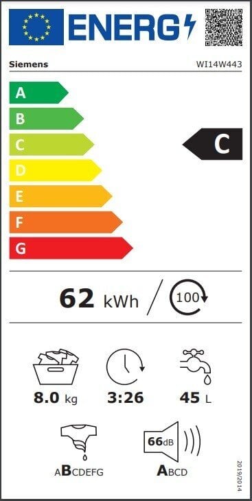 Siemens WI14W443 цена и информация | Pesumasinad | hansapost.ee