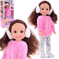 Nukk roosa karusnahaga, 38 cm price and information | Toys for girls | hansapost.ee