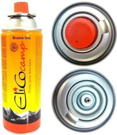 Elico gaasikanister Camp 300ml/220g цена и информация | Turistide gaasipliidid, gaasiballoonid | hansapost.ee