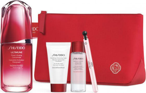 Näohoolduskomplekt Shiseido Ultimune Power, 4tk цена и информация | Näokreemid | hansapost.ee