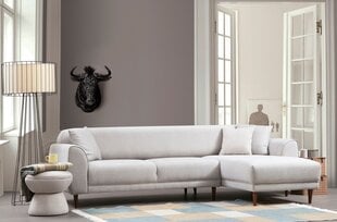 Nurgadiivan Asir Beyza Mini, parem, beež price and information | Corner sofas and corner sofa beds | hansapost.ee