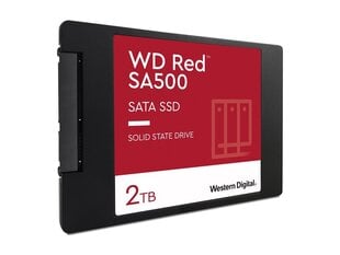 Western Digital Red SA500 NAS (WDS200T2R0A) цена и информация | Внутренние жёсткие диски (HDD, SSD, Hybrid) | hansapost.ee