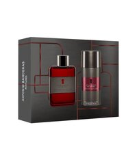 Komplekt Antonio Banderas The Secret Temptation meestele: tualettvesi EDT, 100 ml + deodorant, 150 ml price and information | Parfüümid meestele | hansapost.ee