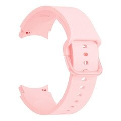 СИЛИКОНОВЫЕ ЧАСЫ SAMSUNG GALAXY WATCH 4 | 5 | 5 PRO | 6 | 7 | FE BABY PINK цена и информация | Аксессуары для смарт-часов и браслетов | hansapost.ee