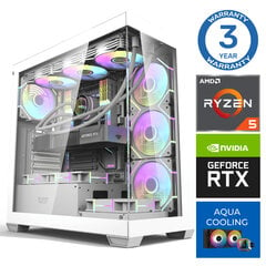 INTOP AQUA Ryzen 5 7600X 32GB DDR5 1TB SSD M.2 NVME RTX4070 SUPER 12GB no-OS цена и информация | Стационарные компьютеры | hansapost.ee