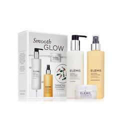 Komplekt Elemis Smooth Glow Cleansing: puhastusvahend, 200 ml + toonik, 200 ml + näoseerum, 14 tk hind ja info | Näoõlid, ampullid ja seerumid | hansapost.ee