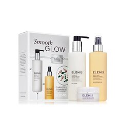 Komplekt Elemis Smooth Glow Cleansing: puhastusvahend, 200 ml + toonik, 200 ml + näoseerum, 14 tk hind ja info | Näoõlid, ampullid ja seerumid | hansapost.ee