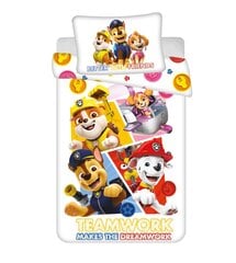 Комплект постельного белья Paw Patrol, 135x100, 2 части цена и информация | Детское постельное бельё | hansapost.ee