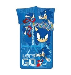 Voodipesu komplekt Sonic Let's Go, 140x200, 2-osaline price and information | Laste voodipesu | hansapost.ee