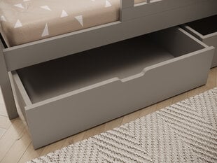 Детская кровать ADRK Furniture Galicja, 90x200 см, серая цена и информация | Детскиe кровати | hansapost.ee