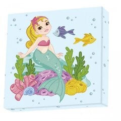 Алмазная мозаика Little Mermaid, 28 x 28 цена и информация | Алмазная мозаика | hansapost.ee