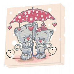 Teemantmosaiik Raining Love, 28 x 28 hind ja info | Teemantmaalide komplektid | hansapost.ee