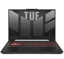 Asus TUF Gaming A15 FA507XI-LP013 15.6 144hz 7940HS 16GB 512SSD RTX4070 DOS цена и информация | Ноутбуки | hansapost.ee