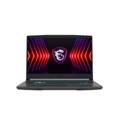 MSI Thin 15 B12VE-1817XPL i5-12450H / 16 ГБ / 512 ГБ / RTX 4050 / 144 Hz цена и информация | Ноутбуки | hansapost.ee