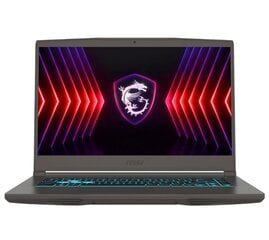 MSI Thin 15 B12UCX-1818XPL i5-12450H / 16 ГБ / 512 ГБ / RTX 2050 / 144 Hz цена и информация | Ноутбуки | hansapost.ee