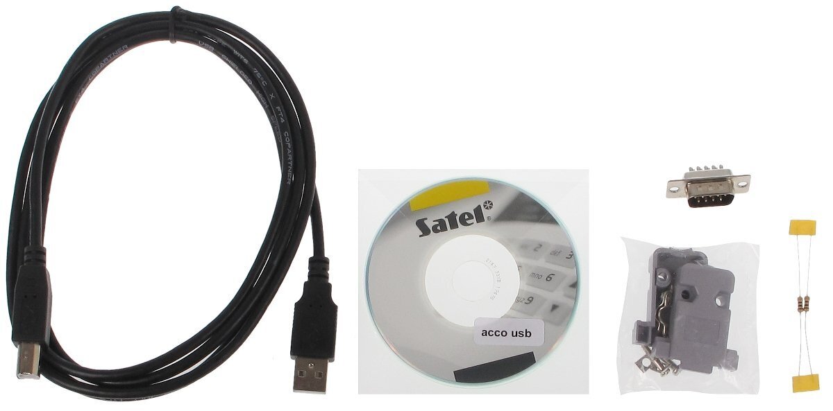 SISELIIDES ACCO-USB RS-485 SATEL цена и информация | Valvesüsteemid, kontrollerid | hansapost.ee