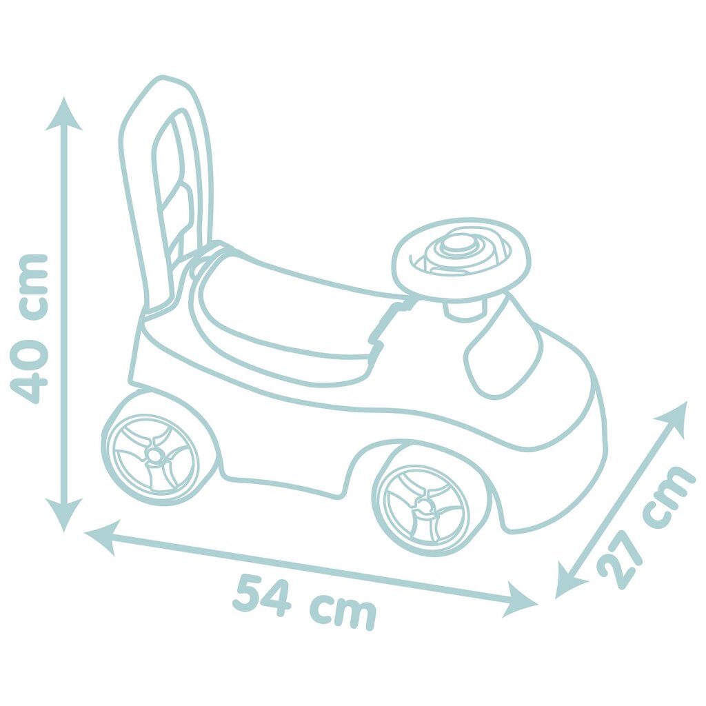 Sõiduauto Smoby Little Smoby Auto Ride-On hind ja info | Beebide mänguasjad | hansapost.ee