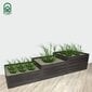 Peenrakast Garden RAL8017 2,25x0,75 m цена и информация | Kasvuhooned ja peenrakastid | hansapost.ee