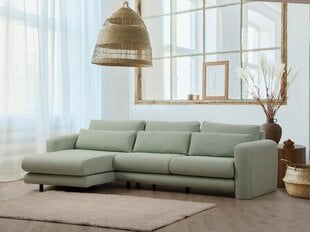 Pehme nurgadiivan Asir Lily Corner, vasak, roheline price and information | Corner sofas and corner sofa beds | hansapost.ee