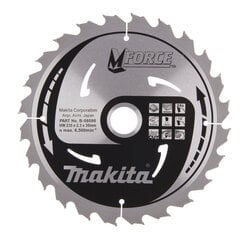 B-08090 TCT Пильный диск M-FORCE 235X2.3X30mm 15 ° T24 Makita цена и информация | Makita Инструменты | hansapost.ee