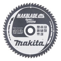 T.C.T saeketas 305X2.3X30mm 5° T60 B-08713 Makita price and information | Käsitööriistad | hansapost.ee