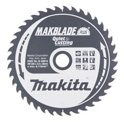 Пильный диск Makita B-09818 TCT MAKBLADE PLUS, 250х2.8х30 мм, 20° T40  цена и информация | Ручной инструмент, 18 В 125 мм бесщеточная угловая шлифовальная машина для Makita Cordless, замена литий-ионного аккумулятора | hansapost.ee