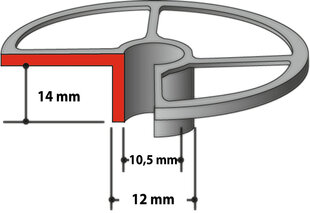 Копировальное кольцо Makita 193332-3, 10.5x12x14 м RP1110C  цена и информация | Фрезы | hansapost.ee