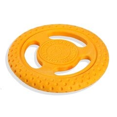 Koera mänguasi Kiwi Walker Frisbee, 22 cm, oranž price and information | Toys for dogs | hansapost.ee