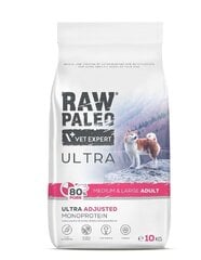 Raw Paleo Ultra со свининой, 10 кг цена и информация | Сухой корм для собак | hansapost.ee