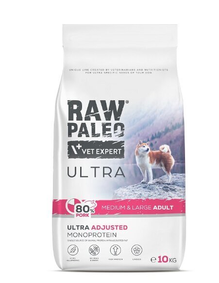 Raw Paleo Ultra sealihaga, 10 kg hind ja info | Koerte kuivtoit ja krõbinad | hansapost.ee